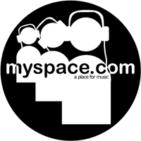 MySpace: A place for music logo. 