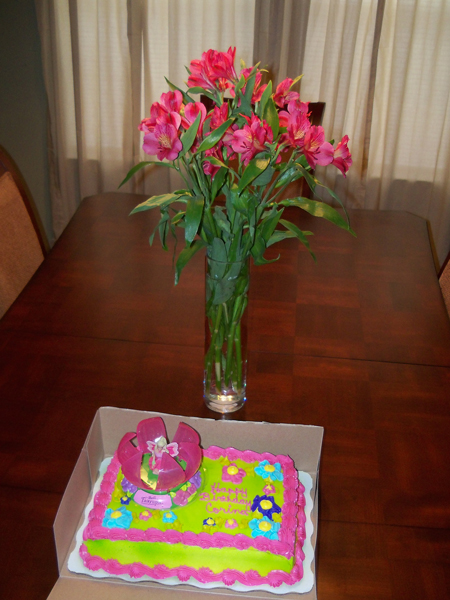 Corina's Barbie Fairy birthday cake.