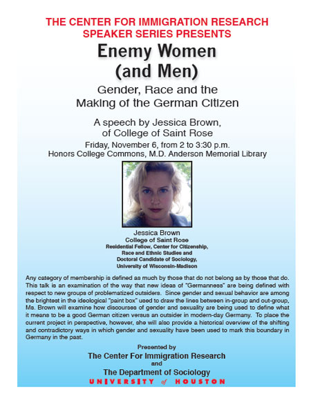 Enemy Women (And Men)